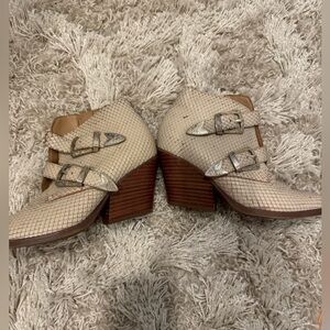 Franco sarto buckle booties